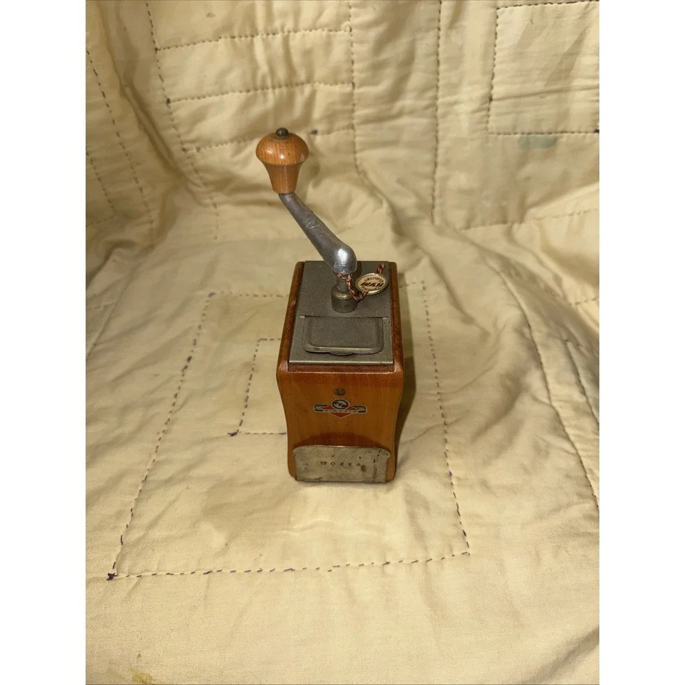 Vintage German ZASSENHAUS Mokka Wooden Coffee mill Old Zassen